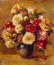 Bouquet of Roses, 1911. Creator: Pierre-Auguste Renoir.