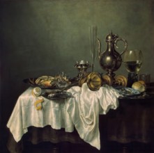 Breakfast with a Crab, 1648. Creator: Willem Claesz. Heda.