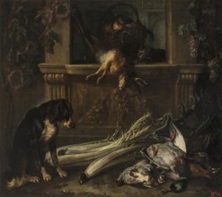 Still Life with Game and Vegetables, 1711. Creator: Alexandre François Desportes.