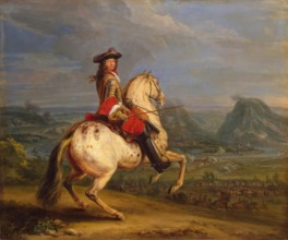Louis XIV at the Taking of Besancon, 1674. Creator: Adam Frans van der Meulen.