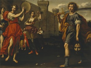 Triumph of David. Creator: Ottavio Vannini.