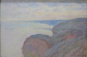 Steep Cliffs near Dieppe, 1897. Creator: Claude Monet.