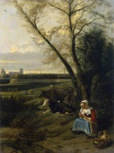 Shepherdess, 1666. Creator: Jan Siberechts.