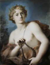 Apollo, 1740. Creator: Rosalba Giovanna Carriera.