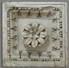 Cast of coffer from central passageway, late 18th or early 19th century. Creator: Unknown.