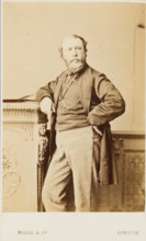 Unknown man, possibly Edmund W. Gill, c1873. Creator: Maull & Co.