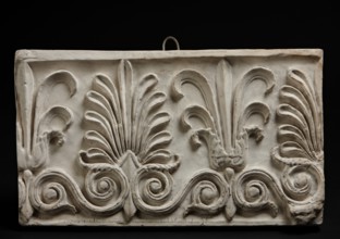 Cast of palmette-and-lotus frieze, Erechtheion epicranitis, (19th century?).  Creator: Unknown.