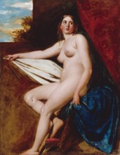 Study of Female Nude, late 1820s-1830s. Creator: William Etty.