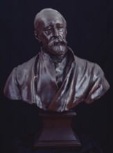 Bust of George Frederic Watts, R.A., 1889. Creator: Unknown.