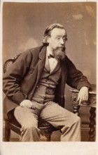 Unknown man, c early 1860s. Creator: Cundall, Downes & Co.