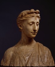 St Cecilia, c15th century, (c1880s). Creator: D Brucciani & Co.