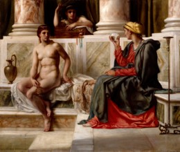 The Fortune Teller, 1877. Creator: Edward John Poynter.