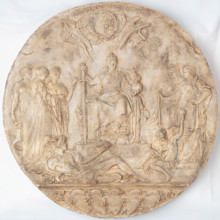 Model for Jubilee Medal, 1887. Creator: Frederic Leighton.