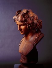 Cast of Antinous as Bacchus, (101 - 200 AD),  (late 18th century?). Creator: Unknown.