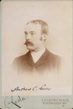 Andrew C. Gow, c1890s. Creator: Enrico Resta.