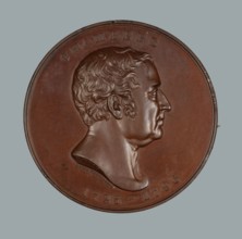 Sir William Chambers R.A., Art Union of London medal, 1857. Creator: Benjamin Wyon.