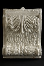 Cast of modillion decorated with a palmette at its base, late 18th or early 19th century. Creator: Unknown.