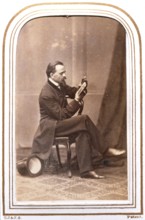 Carl Haag, c1862. Creator: Philip Fink.