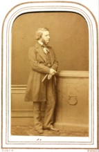 Edward Mathew Ward R.A., after 1852. Creator: John Jabez Edwin Mayall.