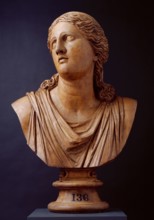 Head of Niobe from Niobe Group, (Roman version of Greek original), (c2nd century ), c19th century.. Creator: Unknown.