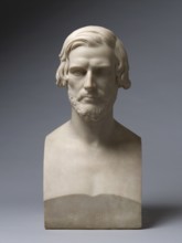 Bust of John Gibson, R.A., 1868. Creator: William Theed.