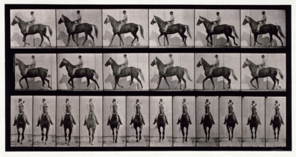 Walking, 1872-1885.  Creator: Eadweard J Muybridge.