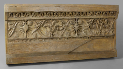 Cast of the frieze of the architrave, late 18th century-early 19th century. Creator: Unknown.