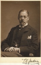 T.G. Jackson RA, c1870s. Creator: Elliott & Fry.