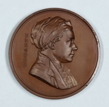 William Hogarth, Art Union of London medal, 1848. Creator: Leonard Charles Wyon.