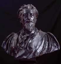 Bust of Frederic, Lord Leighton, P.R.A., 1892. Creator: Thomas Brock.