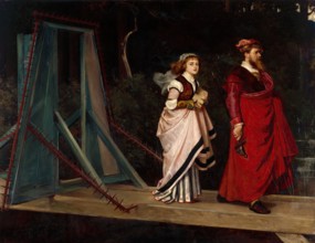 Whither?, 1867. Creator: Philip Hermogenes Calderon.
