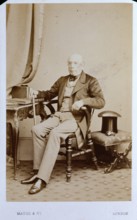 P. Hardwick R.A., 1866 or after. Creator: Maull & Polyblank.