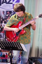 Rob Luft, Arild Anderson Trio, Watermill Jazz Club, Dorking, Surrey, June 2026. Creator: Brian O'Connor.