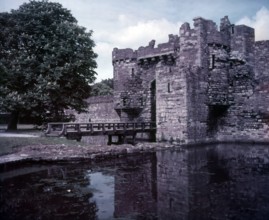 Beaumaris Castle, Anglesey, c1955. Creator: Arthur Charles Kirby Ware.