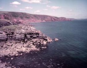 Barafundle Bay, Pembrokeshire, c1955. Creator: Arthur Charles Kirby Ware.