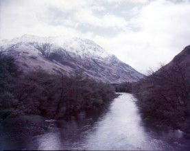 Ben Attow and River Croe near Loch Duich, Scotland, c1955.  Creator: Arthur Charles Kirby Ware.