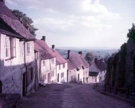Gold Hill, Shaftesbury, Dorset, c1955.  Creator: Arthur Charles Kirby Ware.