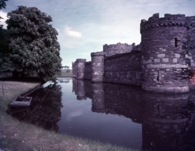 Beaumaris Castle, Anglesey, c1955. Creator: Arthur Charles Kirby Ware.