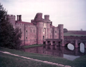 Herstmonceux Castle, Sussex, c1955. Creator: Arthur Charles Kirby Ware.