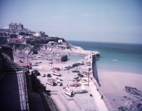Newquay Harbour, Cornwall, c1955. Creator: Arthur Charles Kirby Ware.