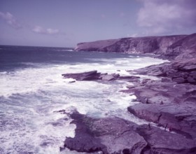 Trebarwith Strand, Cornwall, c1955. Creator: Arthur Charles Kirby Ware.