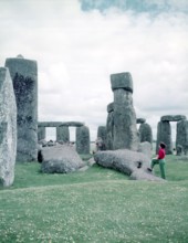 Stonehenge, Wiltshire, c1955. Creator: Arthur Charles Kirby Ware.