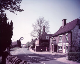 The Bell Inn, High Street, Burwash, Sussex, c1955. Creator: Arthur Charles Kirby Ware.