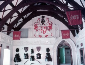 The Chevvy Chase Room, St Michael's Mount Castle, Cornwall, c1955. Creator: Arthur Charles Kirby Ware.