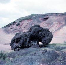 Roman iron ore workings, Forest of Dean, c1955.  Creator: Arthur Charles Kirby Ware.