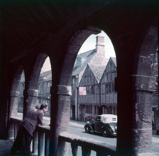 Market Hall, Chipping Campden, Gloucestershire, c1955.  Creator: Arthur Charles Kirby Ware.