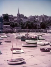 Tenby Harbour, Pembrokeshire, c1955. Creator: Arthur Charles Kirby Ware.