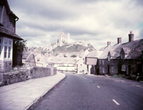 Corfe Castle, Dorset, c1955.  Creator: Arthur Charles Kirby Ware.