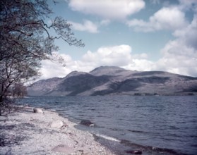 Loch Lomond and Ben Lomond, Scotland, c1955. Creator: Arthur Charles Kirby Ware.