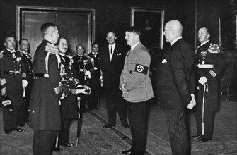 Hitler reçoit une délégation de la Marine japonaise (1934)